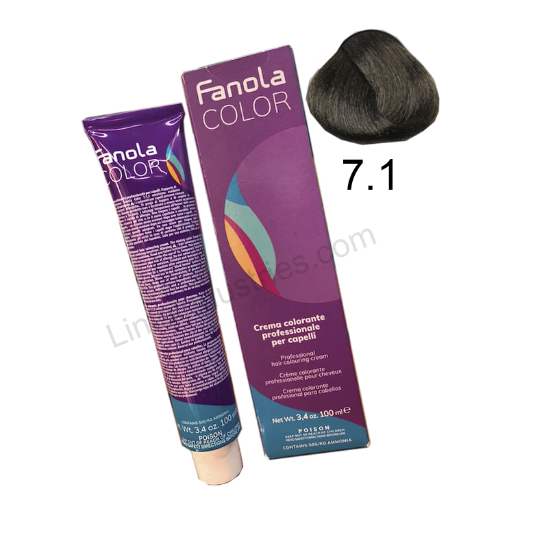 13 FANOLA TINTE DE PELO PROFESSIONAL 100ML (7.1) - Imagen 1