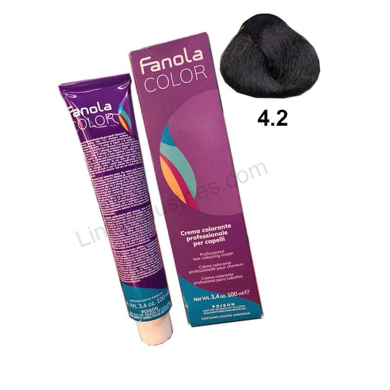 45 FANOLA TINTE DE PELO PROFESSIONAL 100ML (4.2) - Imagen 1