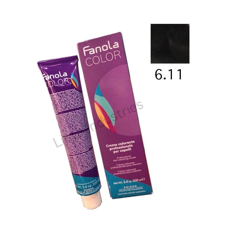 IMG_7543 FANOLA TINTE DE PELO PROFESSIONAL 100ML (6.11) - Imagen 1