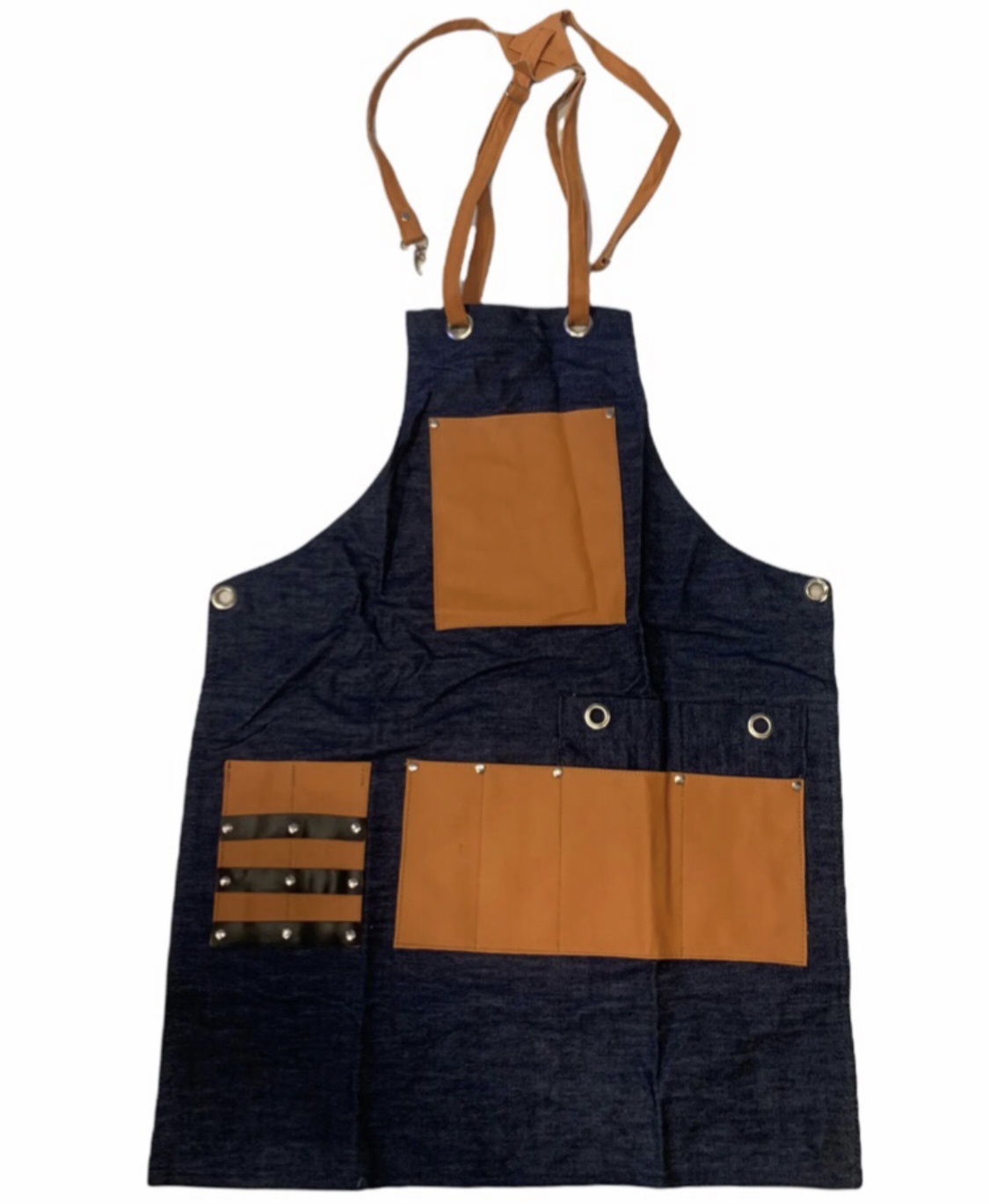 IMG_8461 Delantal de tela para Barberos y peluqueros. - Imagen 1