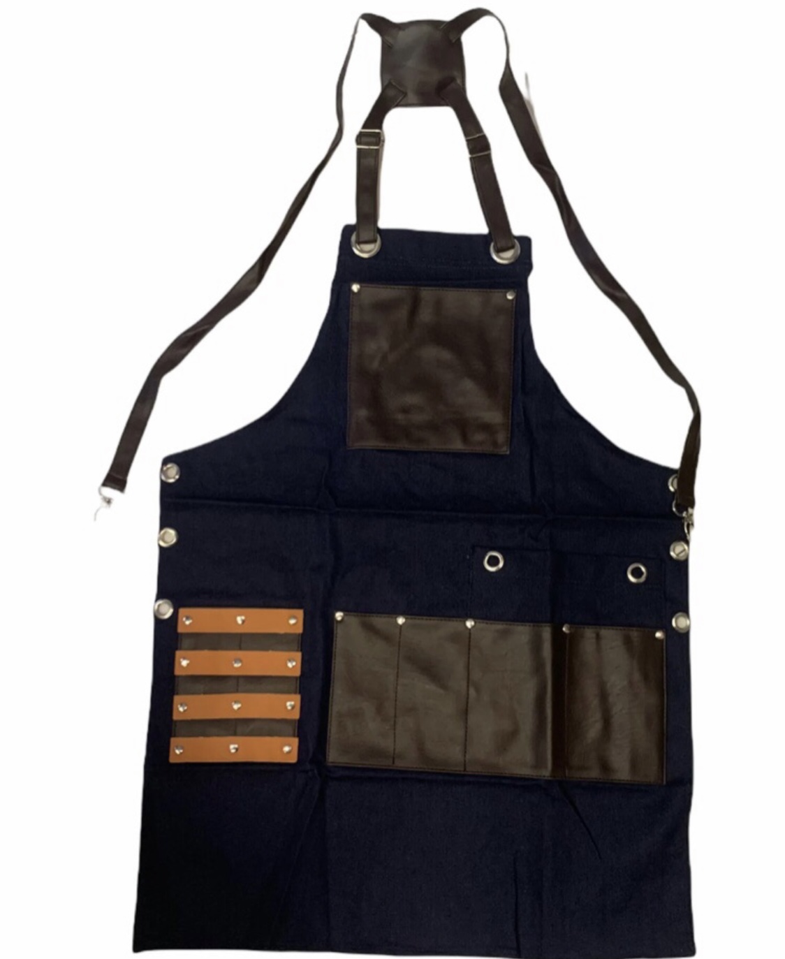 IMG_8464 Delantal de tela para Barberos y peluqueros. - Imagen 1