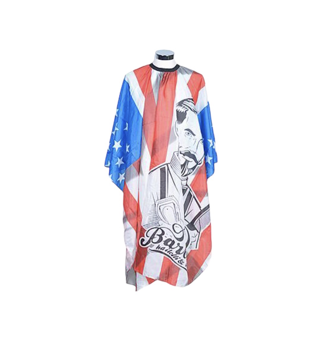PhotoRoom_20230709_31845 PM Perfect Beauty Capa de corte barbero american flag - Imagen 1