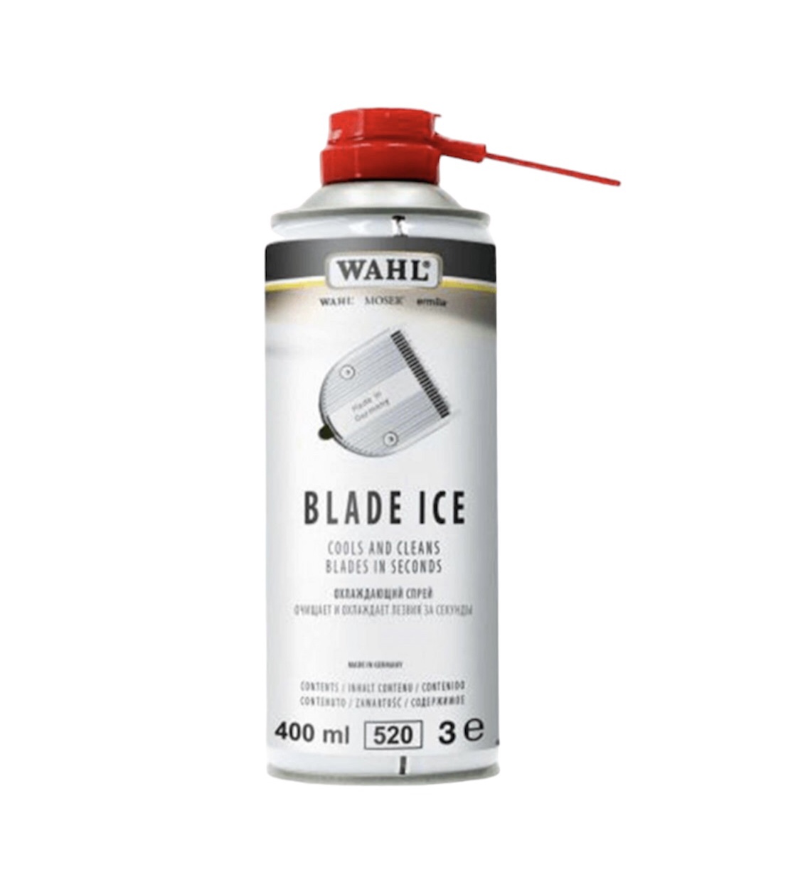 PhotoRoom_20230711_75542 AM SPRAY WAHL REFRIGERANTE, LUBRICANTE Y LIMPIADOR 400 ML WAHL - Imagen 1