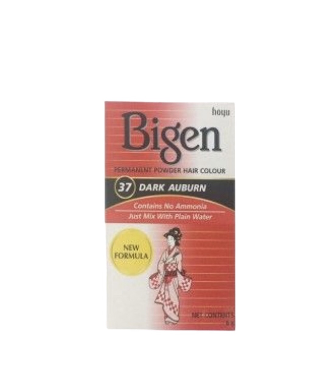 PhotoRoom_20230719_120142 PM Bigen Hair Color Dark Auburn no. 37 - Imagen 1