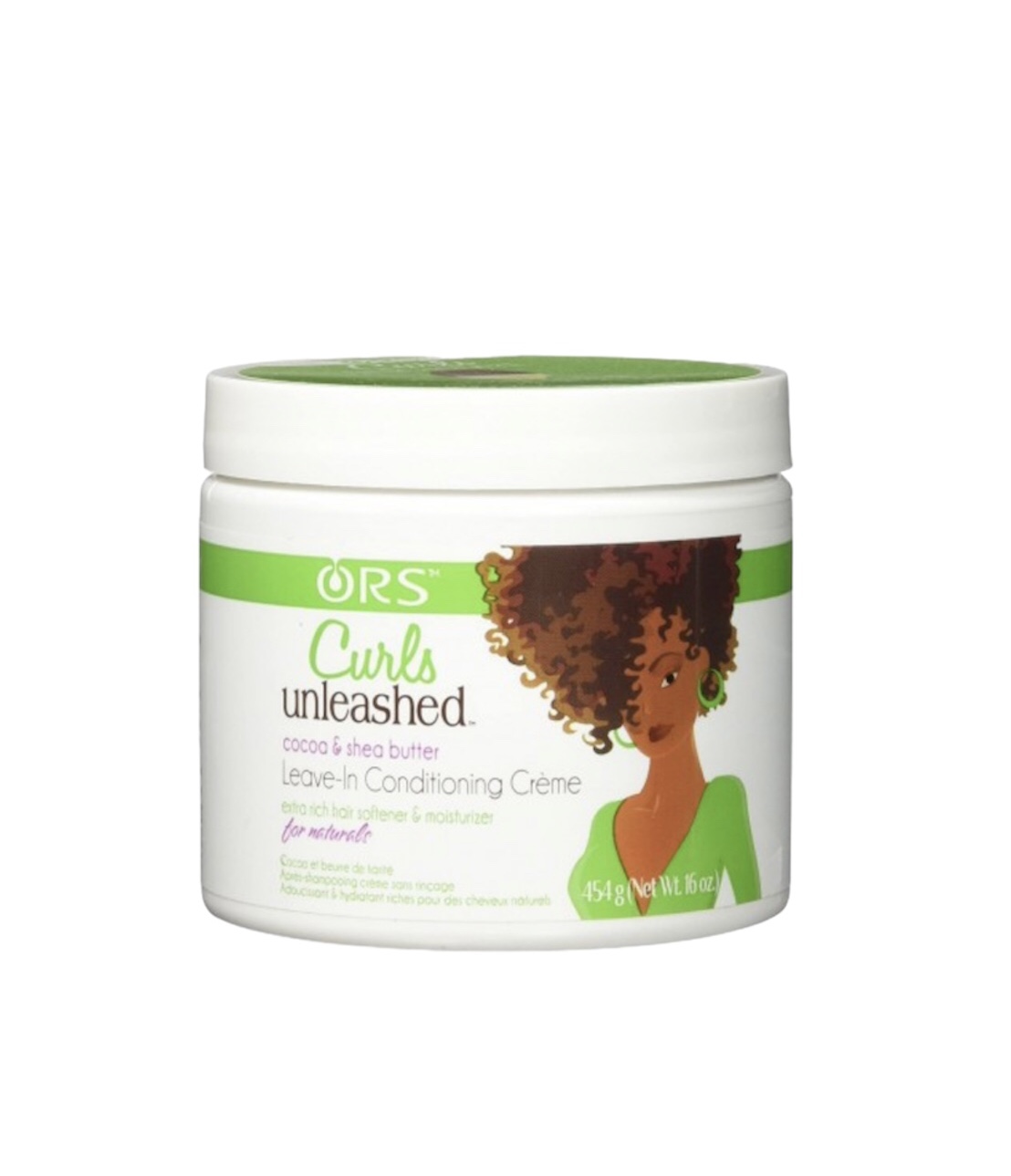 PhotoRoom_20230726_75000 PM ORS Curls Unleashed Cocoa & Shea Butter LeaveIn Conditioner 454g / 16oz - Imagen 1