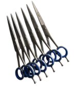 Juegos 6 Tijeras Peluqueria y Barberia Profesional Micro dental