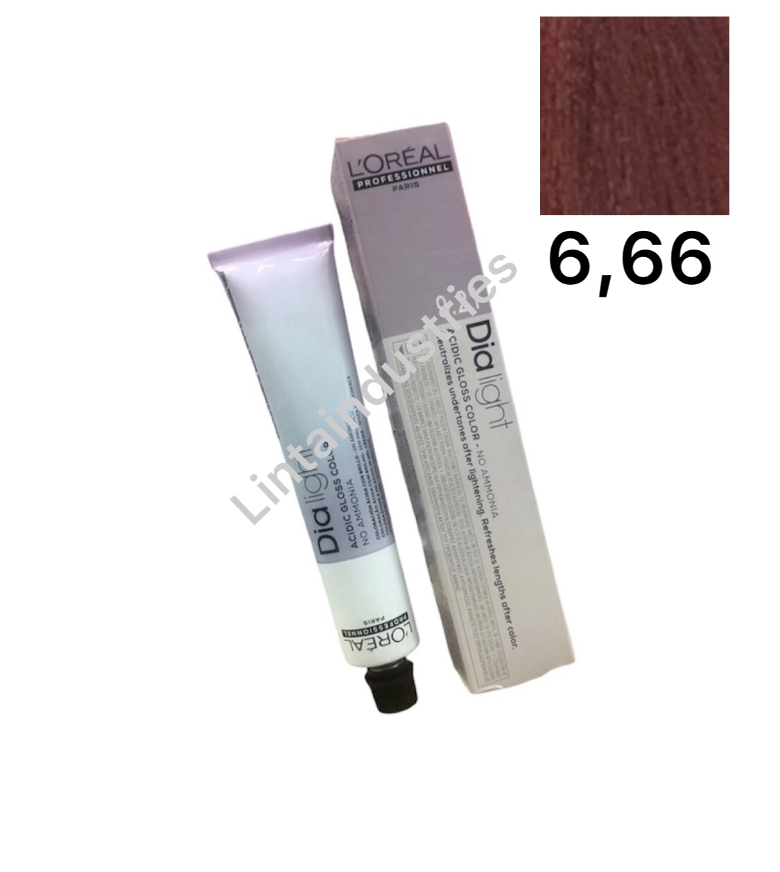 IMG_0475 TINTE PARA EL PELO LOREAL DIA LIGHT(6.66) BAÑO DE COLOR - Imagen 1