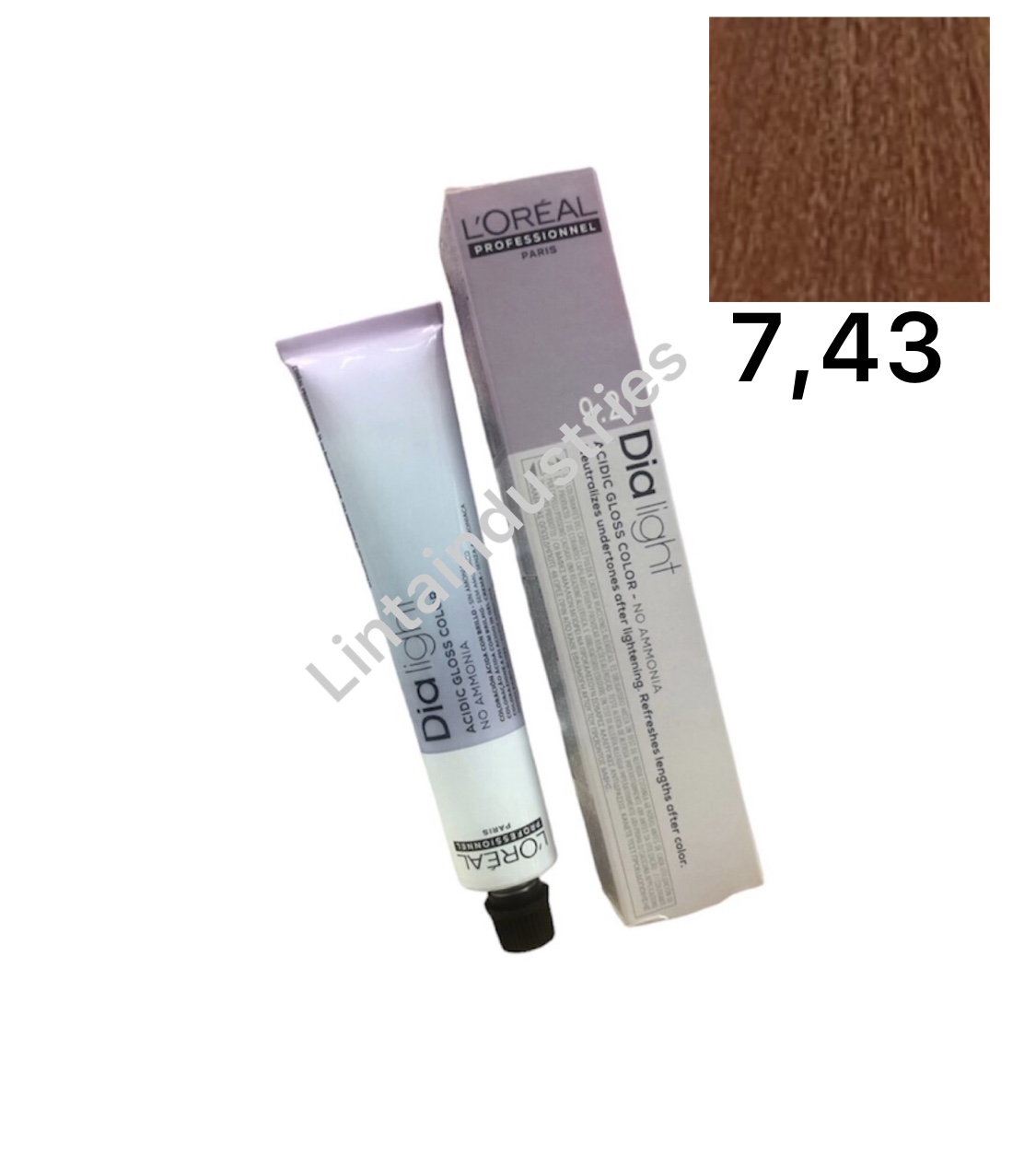 IMG_0477 TINTE PARA EL PELO LOREAL DIA LIGHT(7.43) BAÑO DE COLOR - Imagen 1