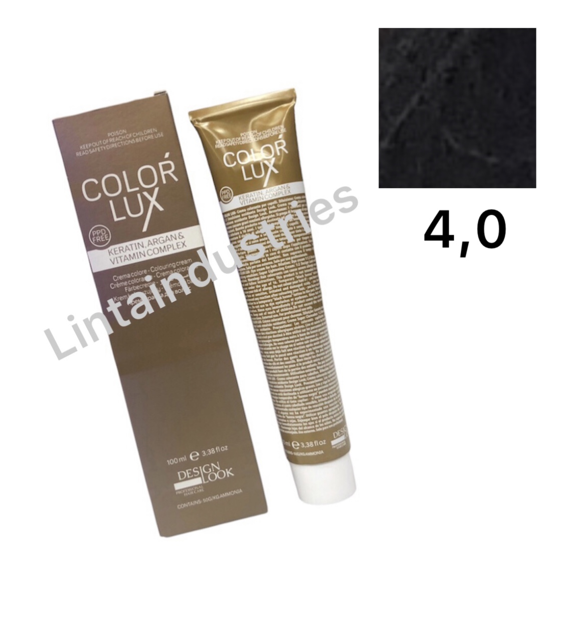IMG_0547 TINTE COLOR LUX 100ML (4,0) - Imagen 1