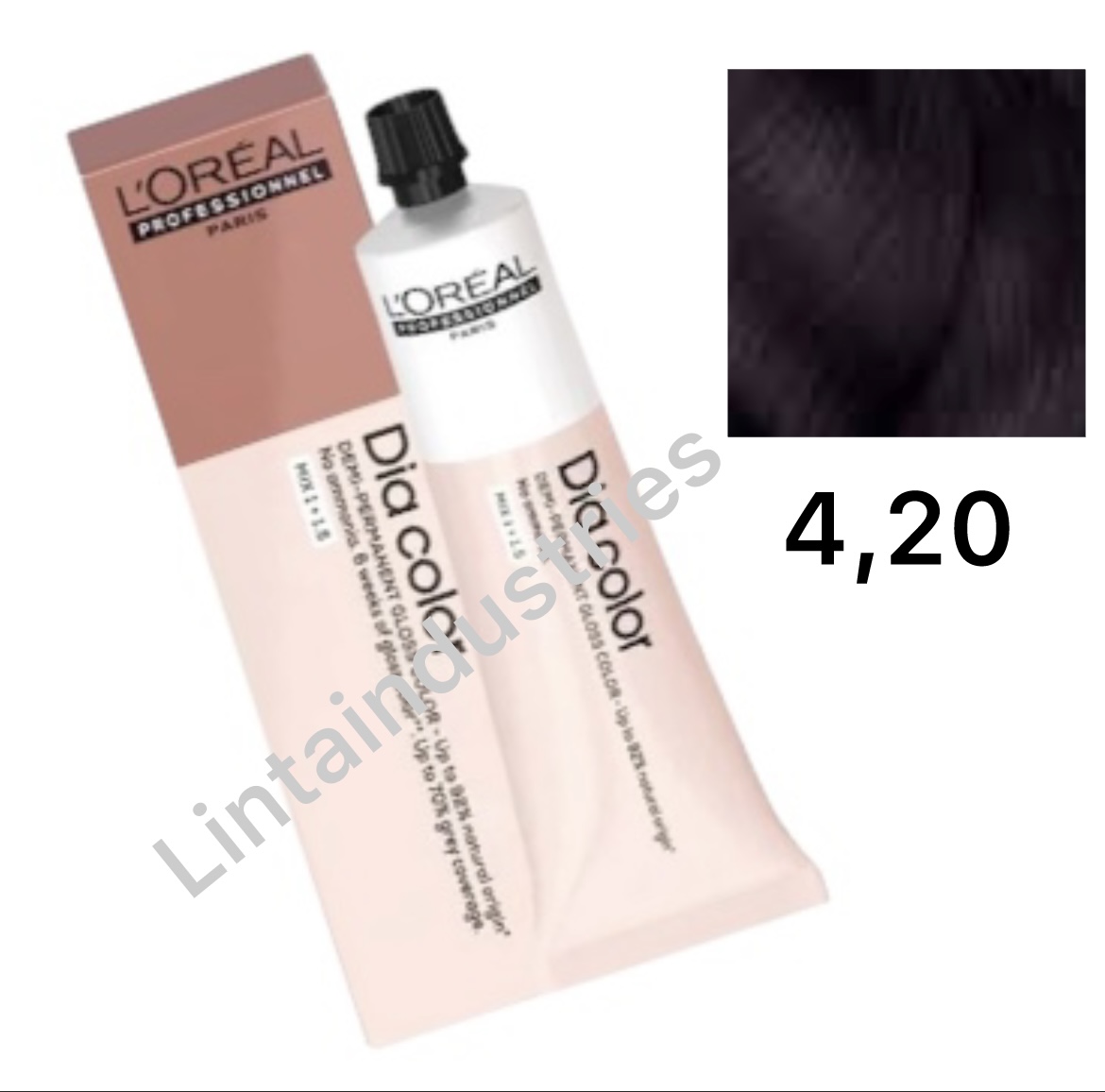 Screenshot L'OREAL DIA COLOR COLORACIÓN DEMIPERMANENTE 60ML 4.20. CASTAÑO VIOLÍN INTENSO - Imagen 1