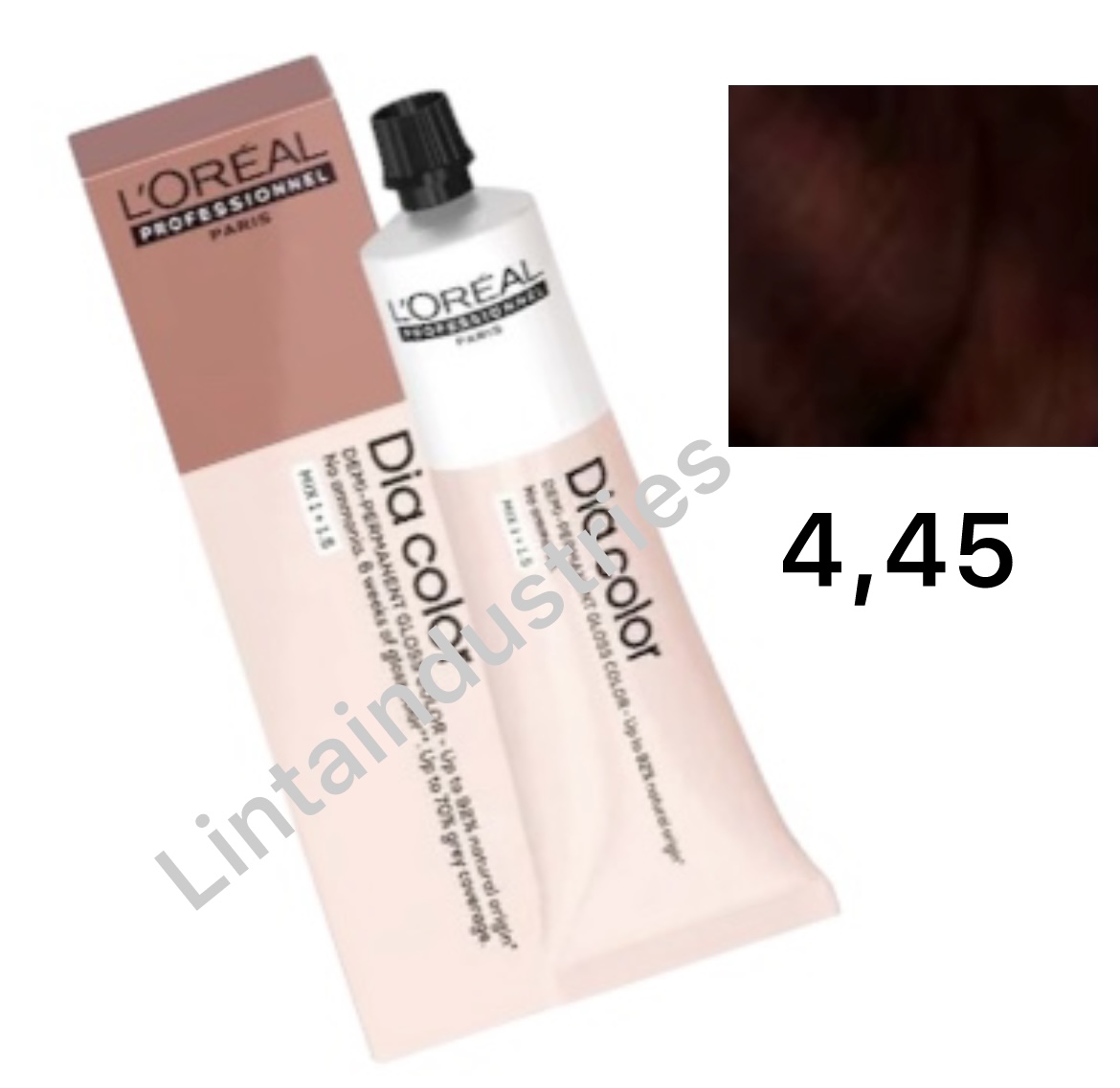 Screenshot L'OREAL DIA COLOR COLORACIÓN DEMIPERMANENTE 60ML 4.45. CASTAÑO COBRIZO CAOBA - Imagen 1