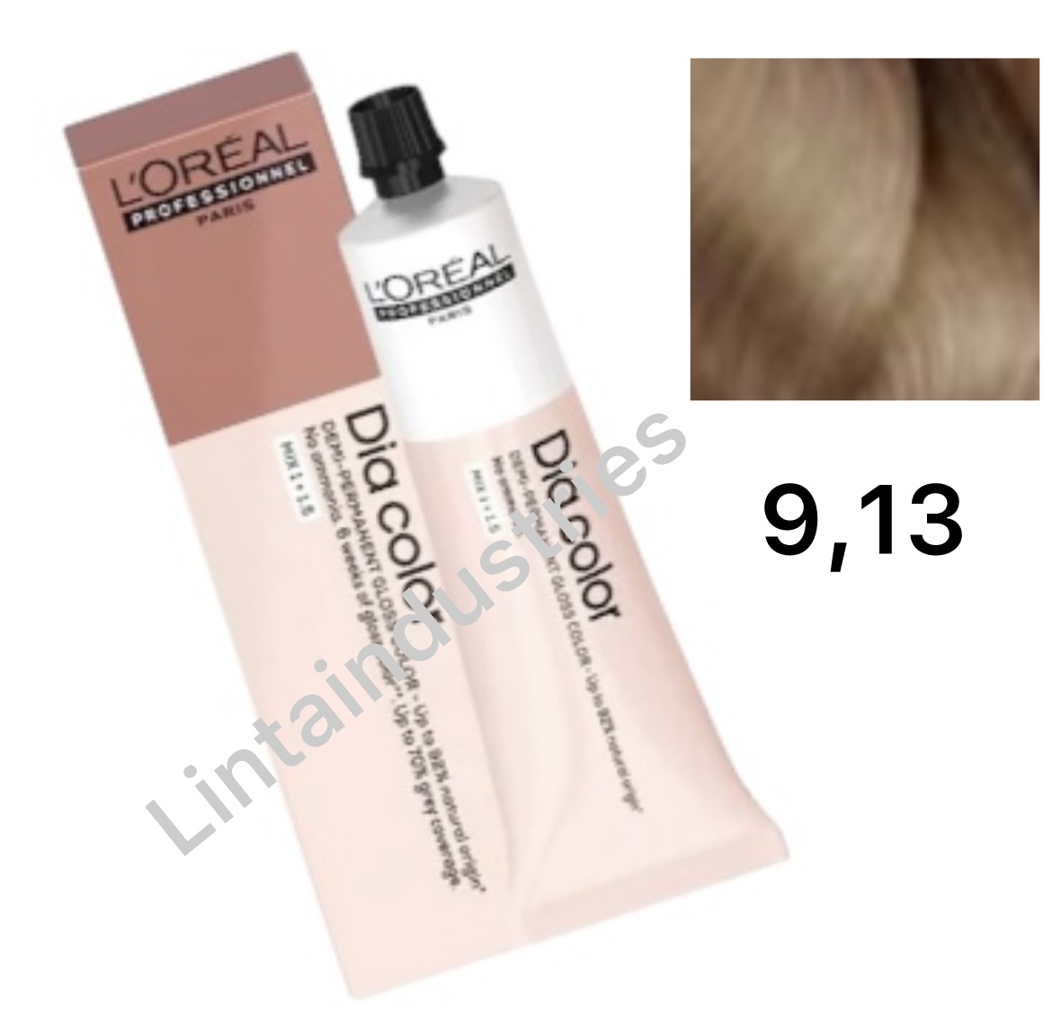 Screenshot L'OREAL DIA COLOR COLORACIÓN DEMIPERMANENTE 60ML 9.13. RUBIO MUY CLARO CENIZA DORADO - Imagen 1