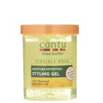 CANTU SHEA BUTTER STYLING GEL FLEXIBLE FLAXSEED & OLIVE OIL HOLD 524GR. 18.5OZ.