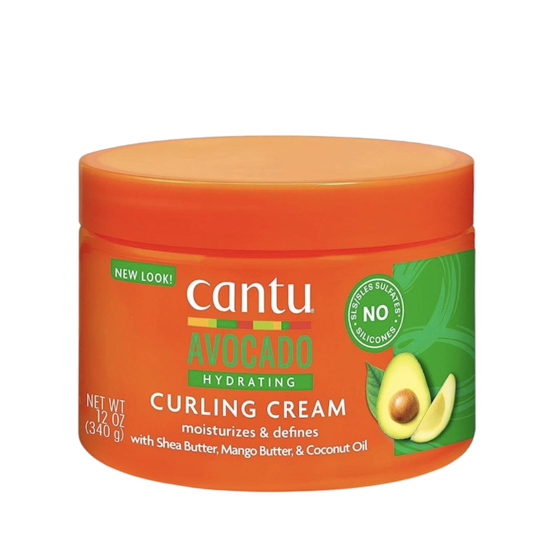 Photoroom_20240421_44411 PM CANTU AVOCADO CURLING CREAM 12OZ 340GR - Imagen 1
