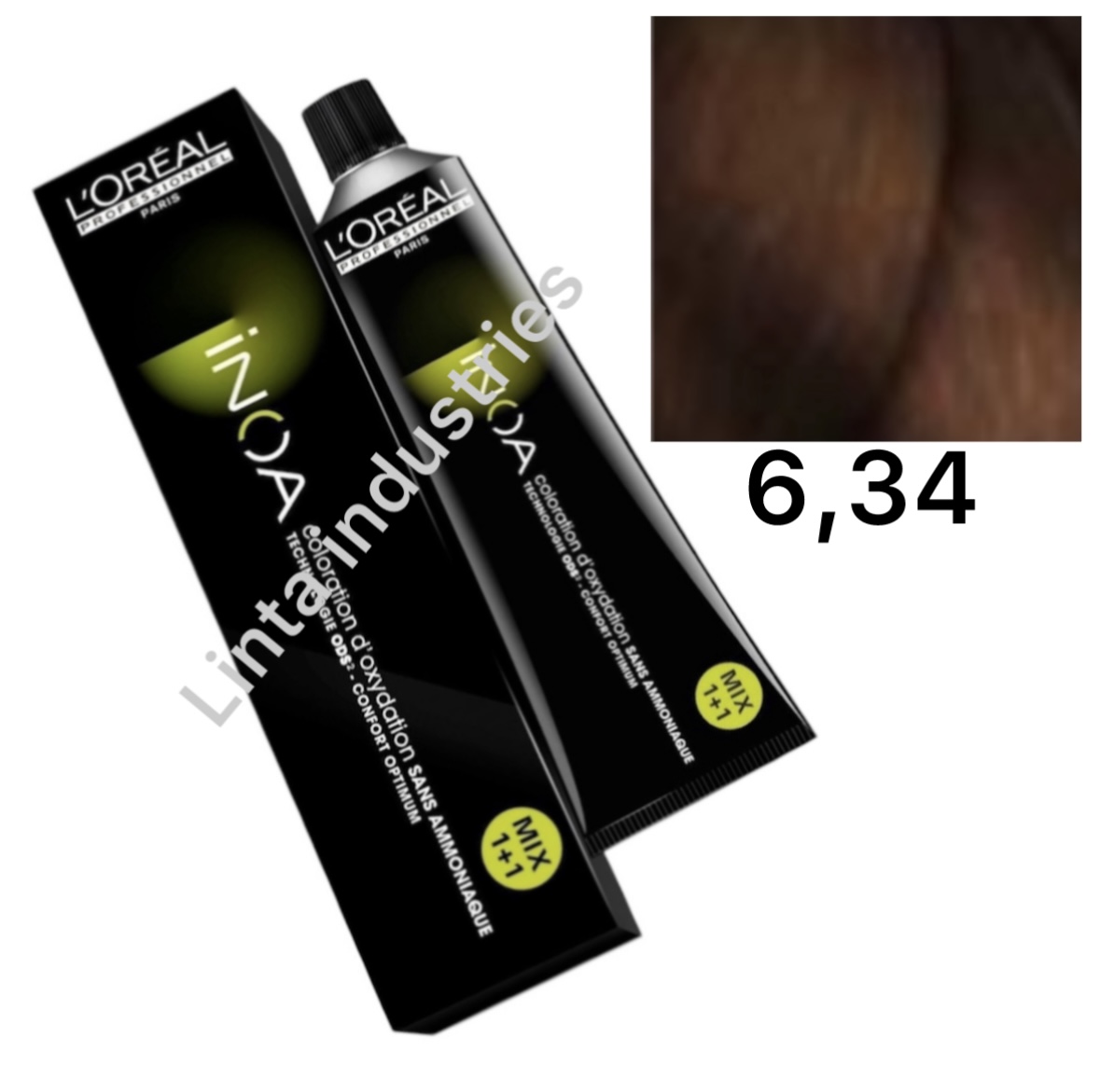 Screenshot L'ORÉAL NUEVO INOA TINTE SIN AMONÍACO RAPPEL 60GR Nº6.34 RUBIO OSCURO DORADO COBRIZO - Imagen 1
