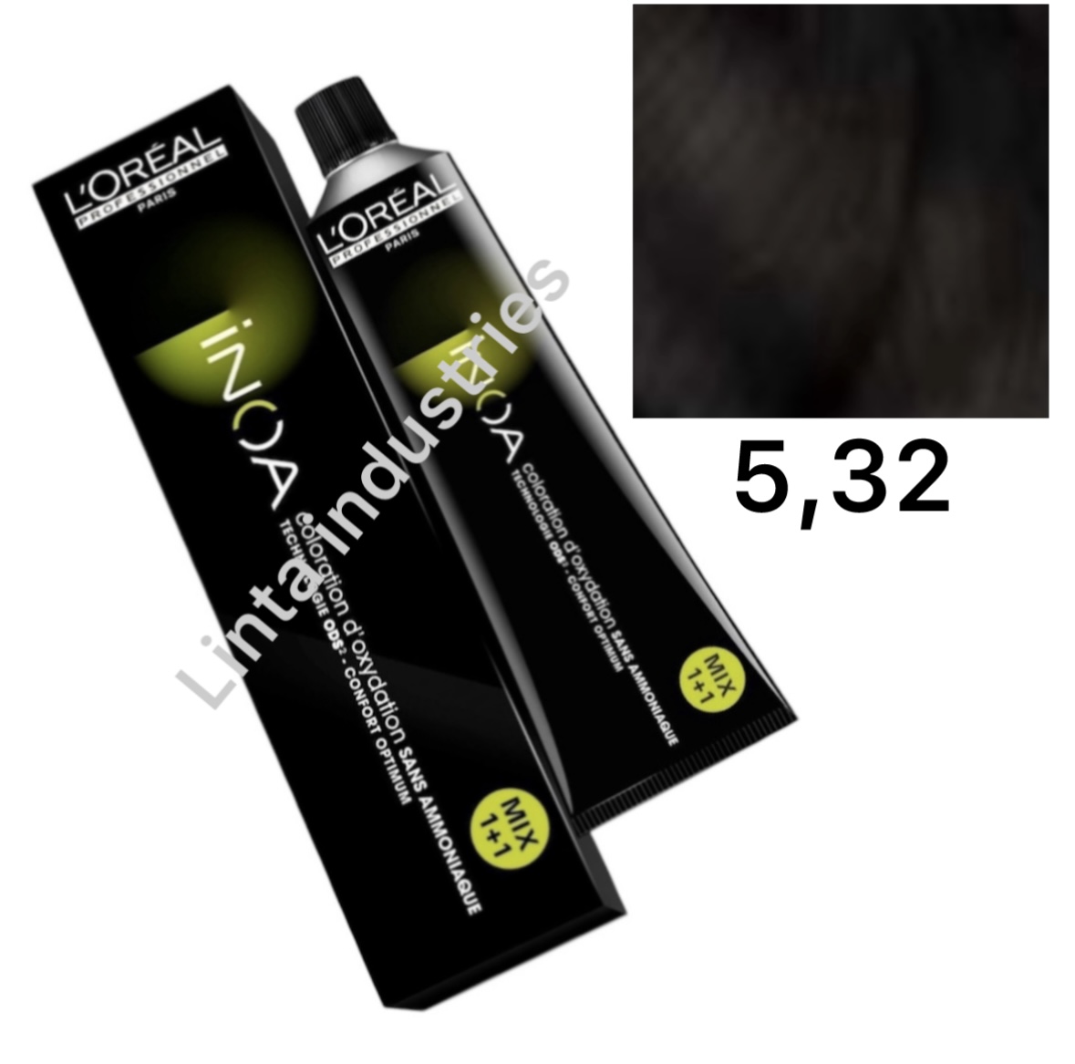 Screenshot L'ORÉAL NUEVO INOA TINTE SIN AMONÍACO RAPPEL 60GR Nº5.32 CASTAÑO CLARO DORADO IRISADO - Imagen 1