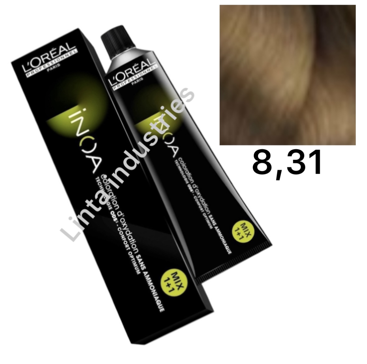 Screenshot L'ORÉAL NUEVO INOA TINTE SIN AMONÍACO RAPPEL 60GR Nº8.31 RUBIO CLARO DORADO CENIZA - Imagen 1