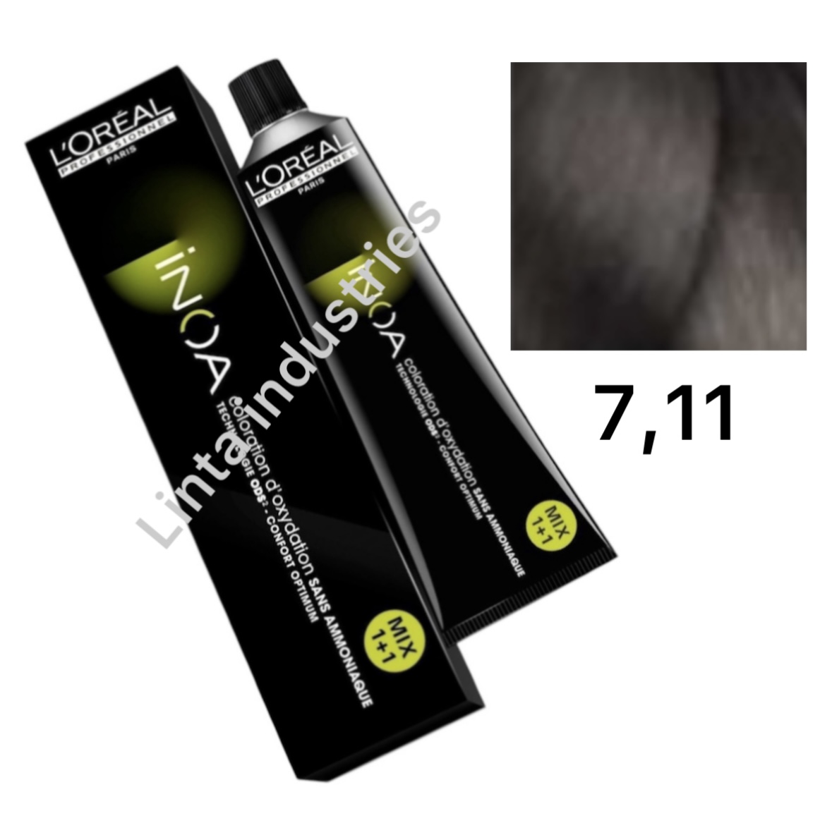 Screenshot L'ORÉAL NUEVO INOA TINTE SIN AMONÍACO RAPPEL 60GR Nº7.11 RUBIO CENIZA PROFUNDO - Imagen 1
