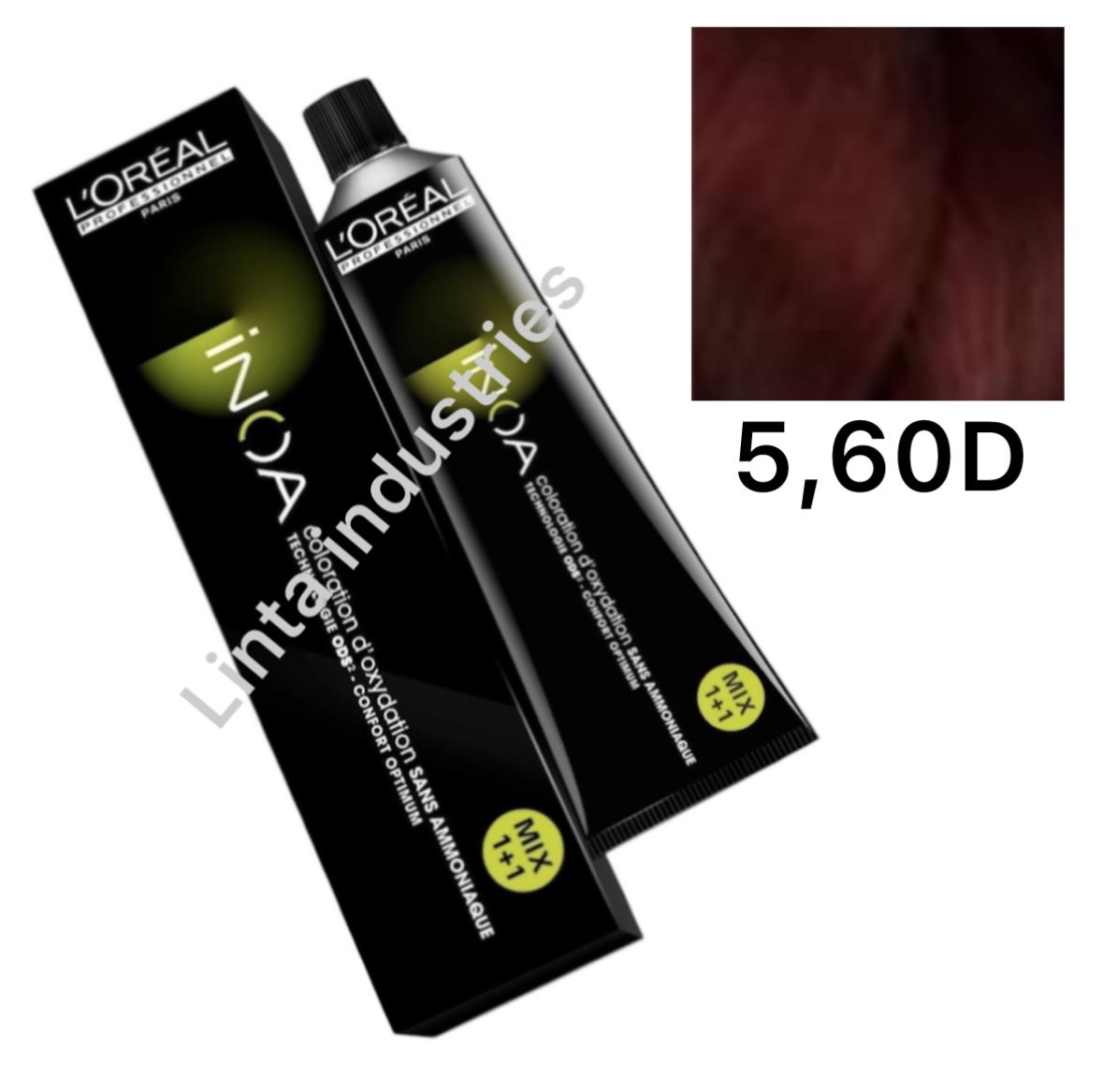 Screenshot L'ORÉAL NUEVO INOA TINTE SIN AMONÍACO RAPPEL 60GR Nº5.60 CASTAÑO CLARO ROJO PROFUNDO - Imagen 1