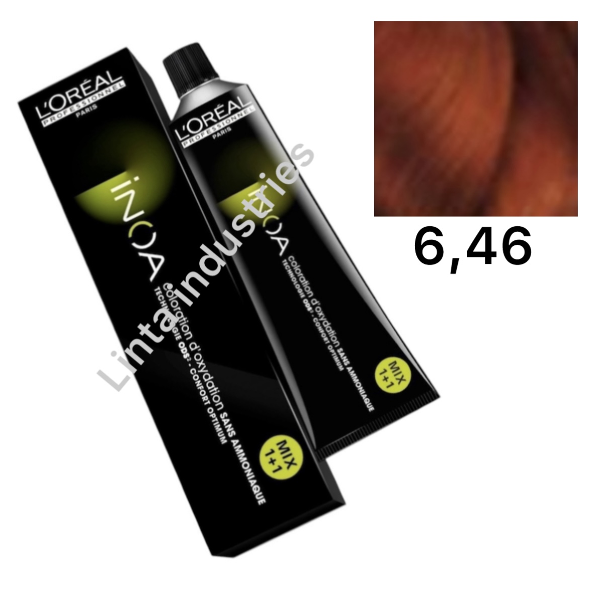 Screenshot L'ORÉAL NUEVO INOA TINTE SIN AMONÍACO RAPPEL 60GR Nº6.46 RUBIO OSCURO COBRIZO ROJO - Imagen 1