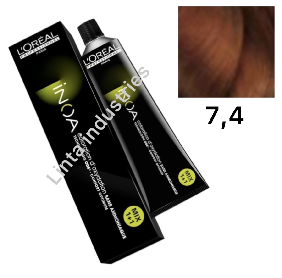 Screenshot L'ORÉAL NUEVO INOA TINTE SIN AMONÍACO RAPPEL 60GR Nº7.4 RUBIO COBRIZO - Imagen 1